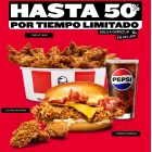 Descuento de hasta el 50% en KFC