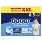 Dodot Bebé Seco Talla 5 a 0,22 € Und. 70% Descuento