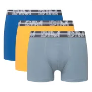 Bóxers de Algodón Elástico para Hombre - Pack de 3 Tallas S, M, XL