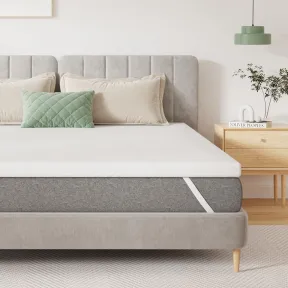 Colchón Novilla Topper Blanco 150x190 cm Espuma CertiPUR-US