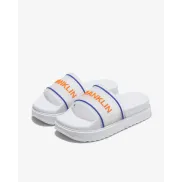 Chanclas Dana Summer D.Franklin blancas con plataforma para mujer