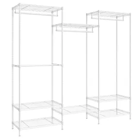 Armario de Metal SONGMICS con Estantes Ajustables para Ropa.