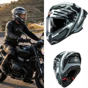 Caberg Drift Evo II Horizon: Casco de moto con PinLock y solar