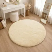 Alfombra Moderna de Pelo Largo para Salón 100cm BEIMO