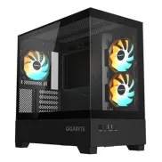 Caja Gigabyte C201 RGB Negra, Cristal Templado, Micro ATX