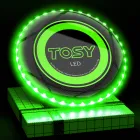 Disco Volador TOSY - Brillante con 36 LEDs y Modos Inteligentes