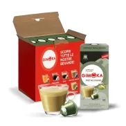 Cápsulas de Aluminio Gimoka Pistacho Cappuccino - 50 Unidades