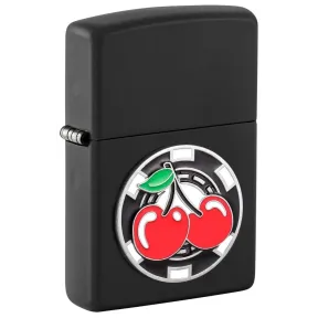 Encendedor Zippo Recargable a Prueba de Viento - Cereza