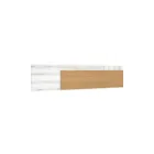 Cabecero blanco BARI 220x51cm - Color Blanco