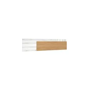 Cabecero blanco BARI 220x51cm - Color Blanco