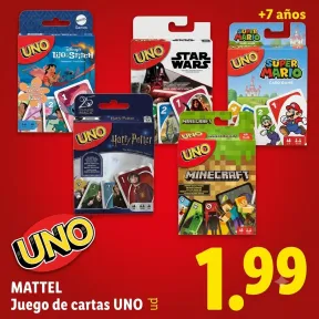 UNO: Juego de cartas - LIDL Factori Discount, 29 Julio