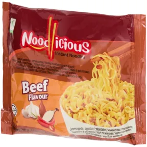 Noodlicious Carne: Fideos Instantáneos Deliciosos