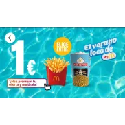 Medianas Patatas o Refresco por Solo 1€