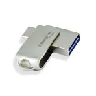 Pendrive 16GB USB-C y USB-A 3.2 Gen 1 5Gbps Plug & Play