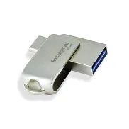 Pendrive 16GB USB-C y USB-A 3.2 Gen 1 5Gbps Plug & Play
