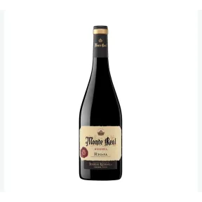 Vino tinto reserva MONTE REAL D.O. Ca. Rioja 75 cl.