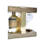 Ginebra Gold 999.9 700 ml con copa de balón incluida