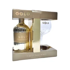 Ginebra Gold 999.9 700 ml con copa de balón incluida
