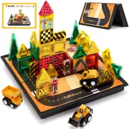 Magnetic Tiles Portátil para Niños de Viaje - Hahaland