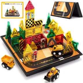 Magnetic Tiles Portátil para Niños de Viaje - Hahaland