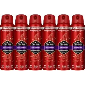 Desodorante Spray Old Spice Rockstar 6x 150 ml