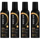 Espuma Rizos Flex Syoss 4x250ml