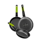 Set de 3 Sartenes BRA Prior + 2 Safe - Inducción Apta