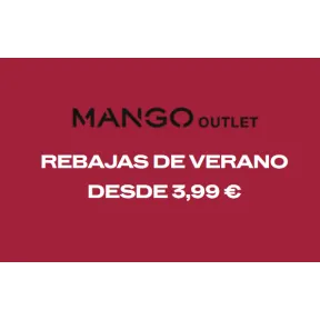 Hombre: Rebajas de Verano en Mango Outlet desde 3.99€