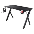 Mesa Gaming Negra Trust GXT 712 de 120cm para diestros