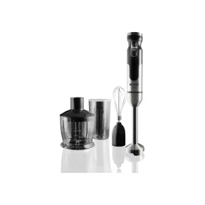 Batidora de mano KOENIC 800W, 2 Velocidades, Negro acero