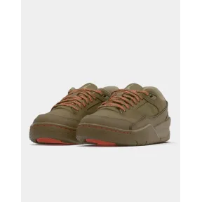 Zapatillas Jordan Flight Court en marrón y mango (35 a 44)