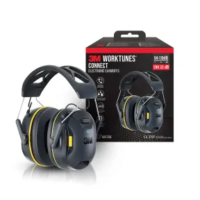 Orejeras Bluetooth 3M WorkTunes Connect 90570E-1 para protección auditiva