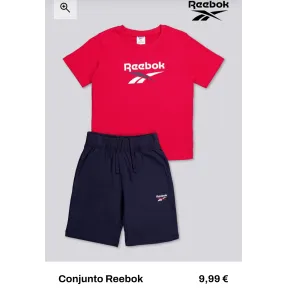 Reebok conjunto deportivo para niños de 2 a 6 años