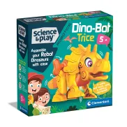 Dino BOT Triceratops - Set de Robot Montable Clementoni