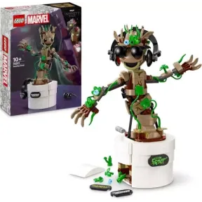 Bailarín Groot de Marvel en LEGO