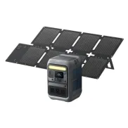 Estación de Energía Anker Solix C300X con Placa Solar PS60