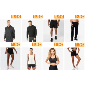 Básicos deportivos por menos de 10€ en Decathlon