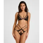 Tanga Abierta Negra Tasha - Estilo Brasileño