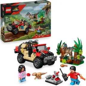 Huida en Todoterreno y Acecho del Raptor en LEGO Jurassic World