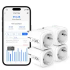 Tomada Inteligente WiFi 16A con Medición y Control por Voz