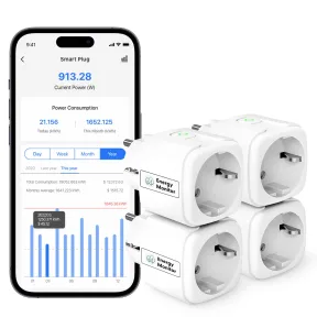 Tomada Inteligente WiFi 16A con Medición y Control por Voz
