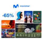 Movistar: Fibra 1 Gb, 2 Móviles, Fútbol y Netflix por 45€/mes