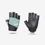 Guantes Resistentes de Musculación Verde Oscuro