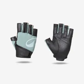 Guantes Resistentes de Musculación Verde Oscuro