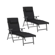 Tumbona Beige Arena Plegable de Aluminio Inoxidable