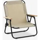 Silla ADELENG verde empolvado para playa
