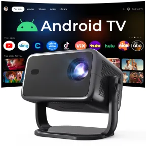 Proyector 1080P Nativo, Inteligente y Soporte 4K8K
