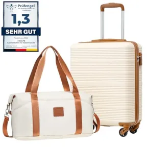 Maleta Cabina COOLIFE 55x40x20 y Bolsa de Viaje 45x36x20