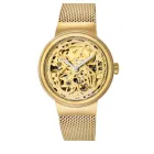 Reloj automático de mujer Oro Tous con mecanismo visible