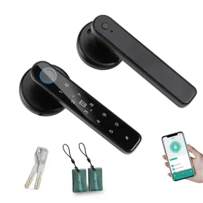 Cerradura Electrónica 6 en 1 con Huellas y App Tuya